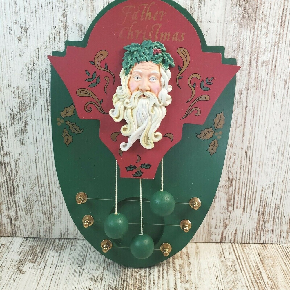 Vintage House of Lloyd Christmas Around The World Father Christmas Door Chime